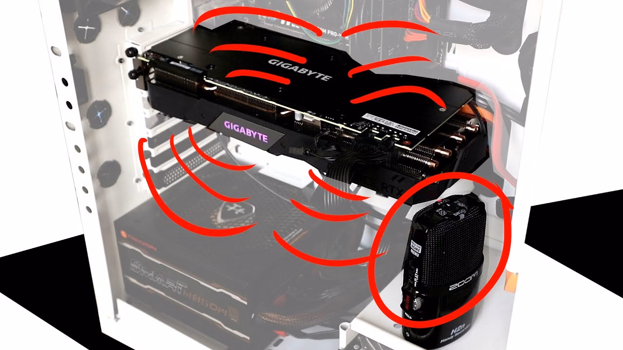 Why does my computer make a whiny sound?