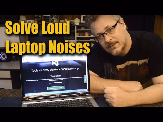 Why does my computer make a whiny sound?