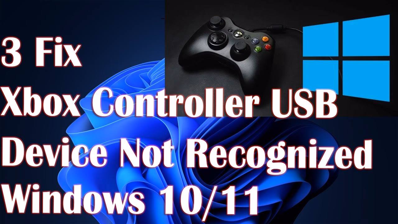 Why is my USB gamepad not recognized in Windows 11/10?