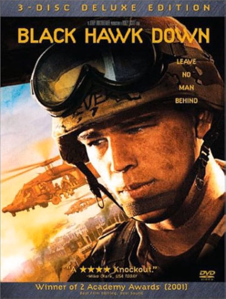 ¿Cuántos Óscar ganó Black Hawk Down?