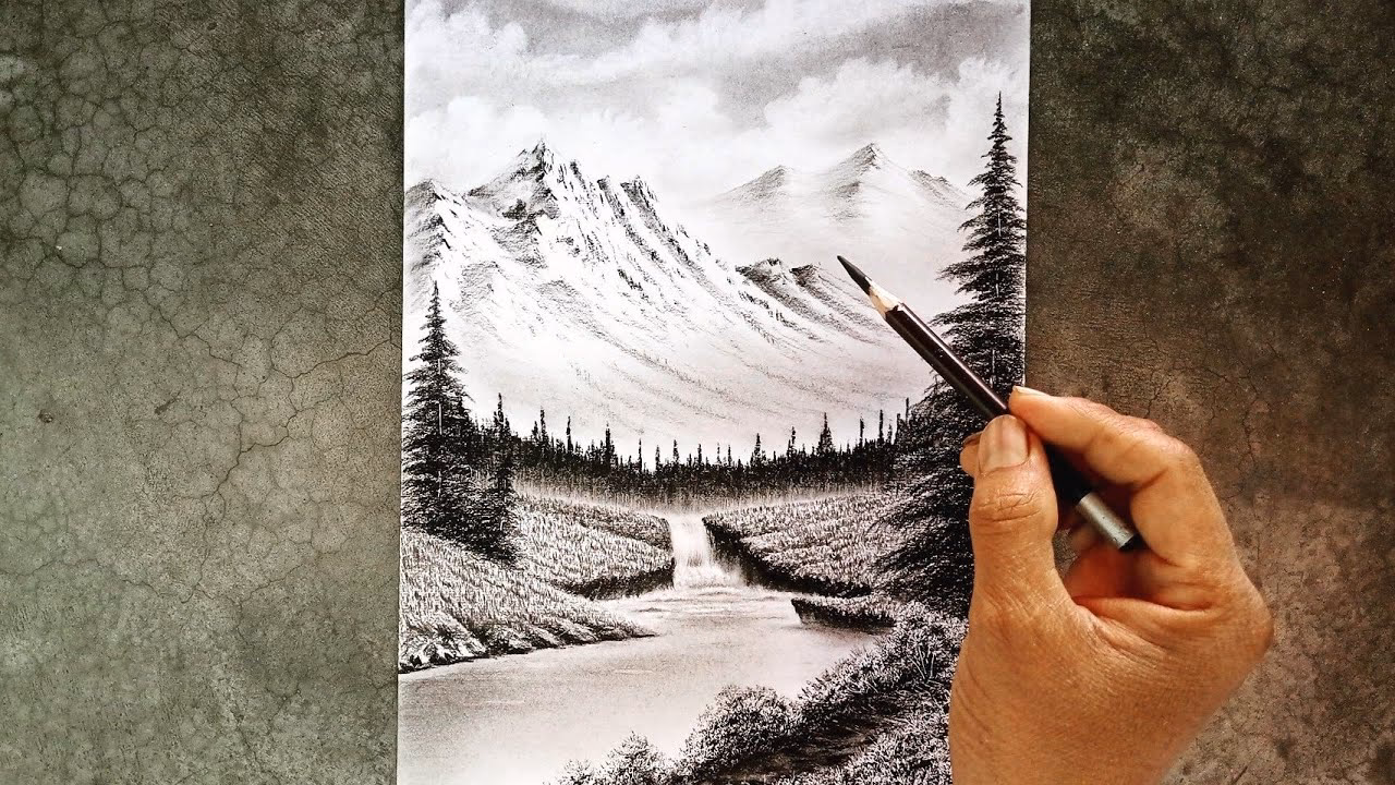 What tools do you need to draw a pencil?