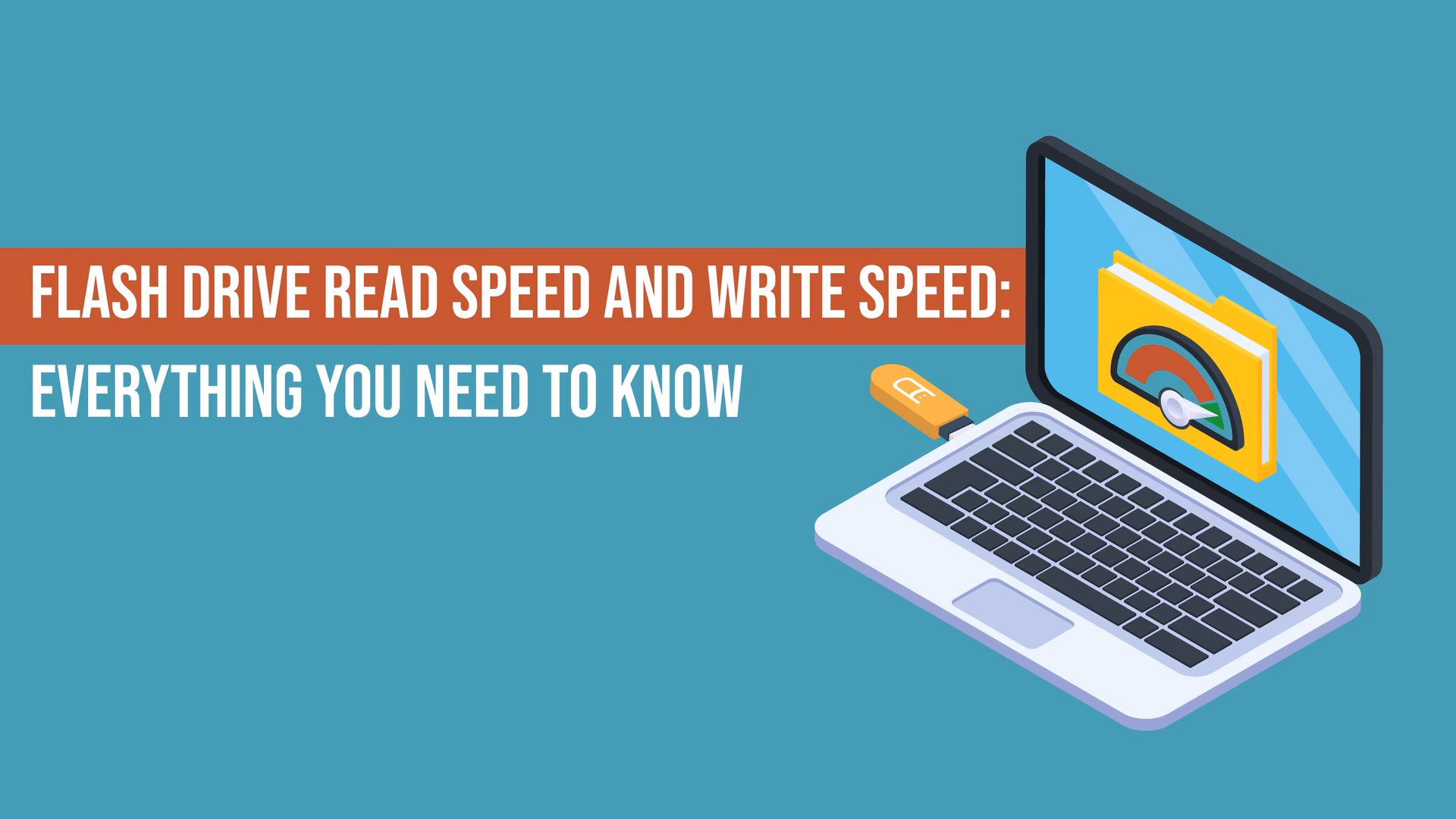 How fast does a flash drive read and write?