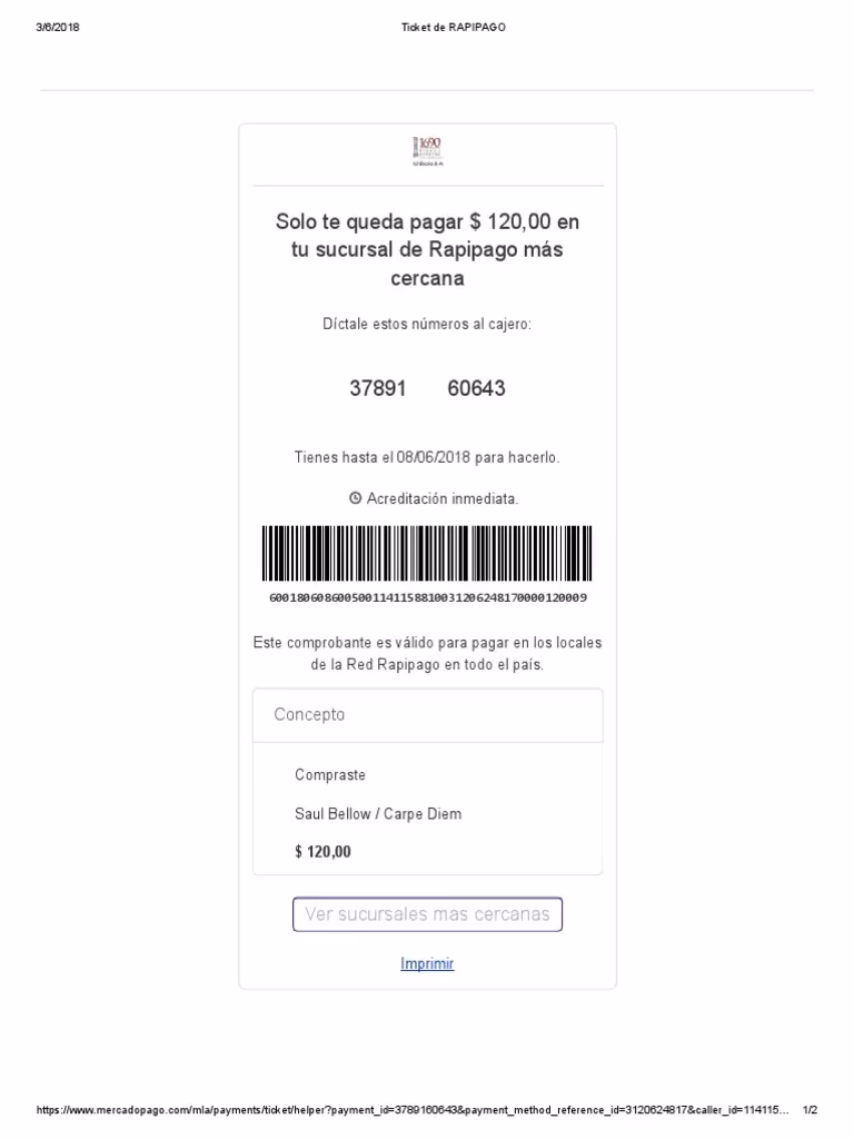 ¿Cómo puedo pagar en Rapipago?