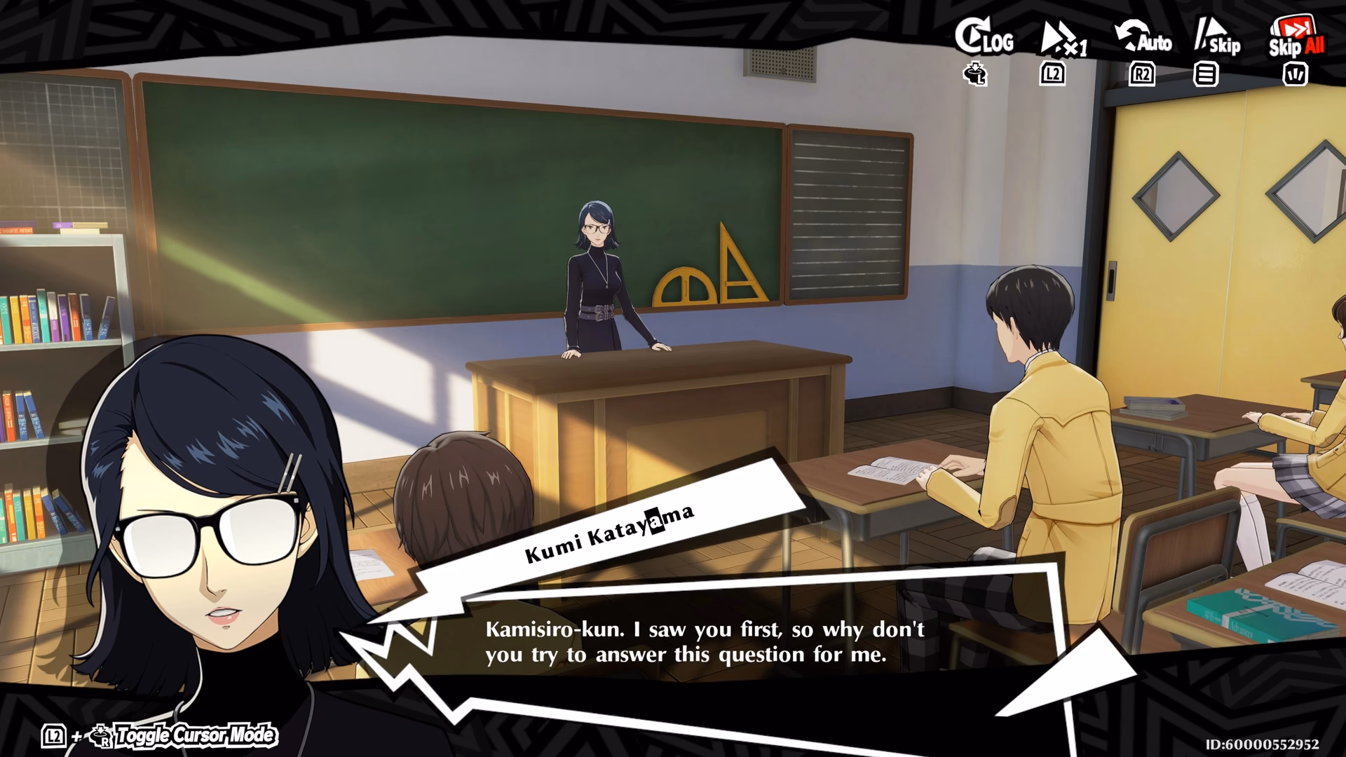 Is Persona 5 x a classroom game?