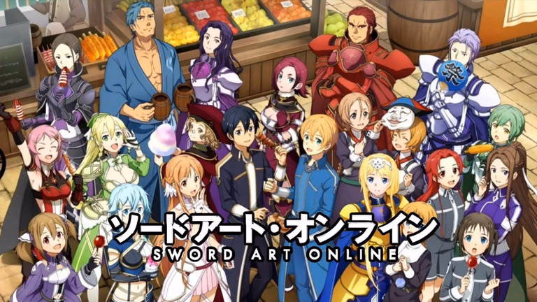 ¿Cuántos personajes hay en Sword Art Online?