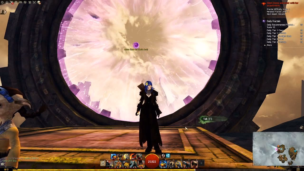 Does my personal fractal level increase by one?