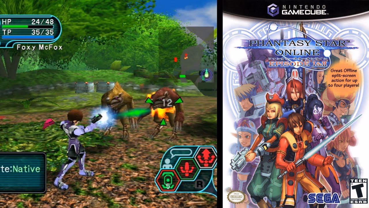 Is there a Phantasy Star Online game?