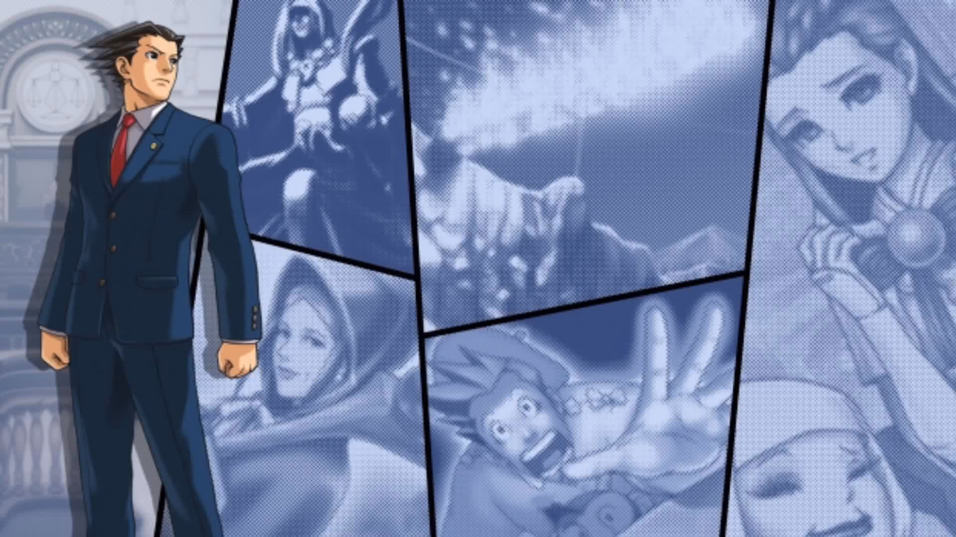 Which Ace Attorney game has Phoenix Wright?