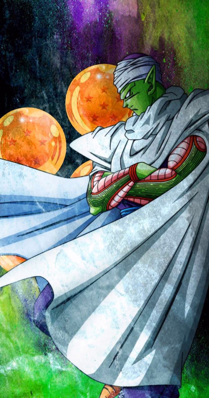 How to make a Dragon Ball Z Piccolo wallpaper?