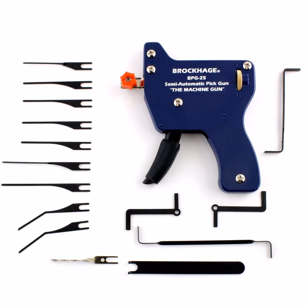 What is a lock pick gun?
