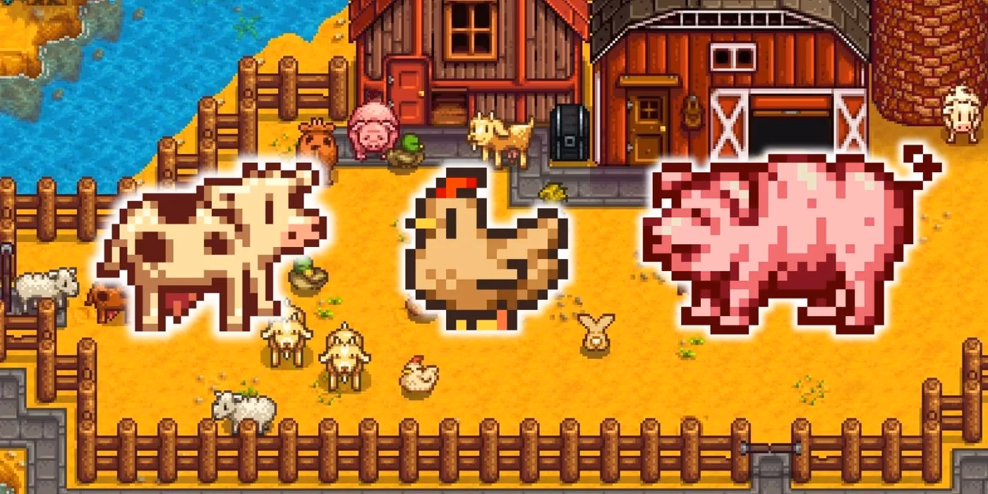How do you get pigs in Stardew Valley?