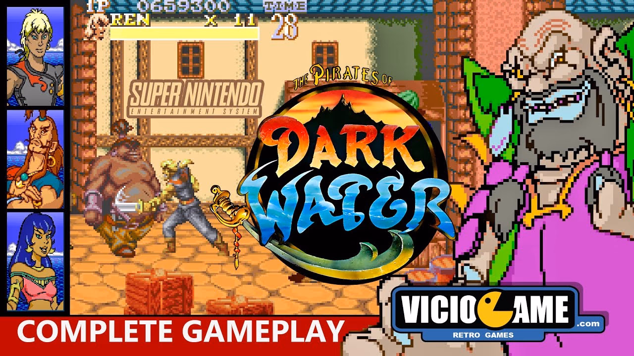 Can you play Pirates of Dark Water on SNES?