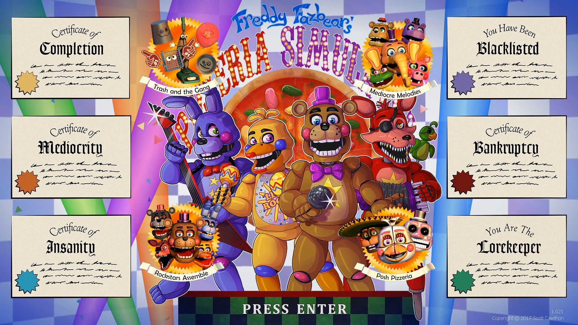 Does Freddy Fazbear have a Pizzeria Simulator?