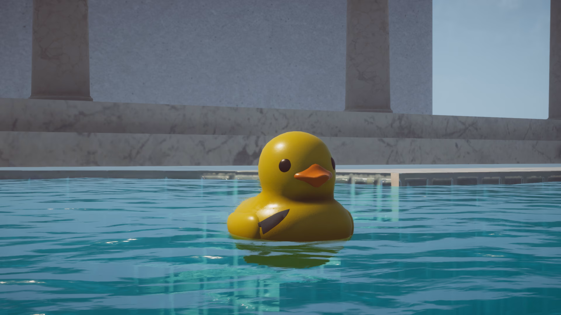 How do you watch Ducks in Placid plastic duck simulator?