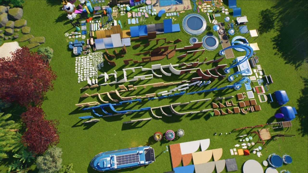 Does planet Coaster have a spooky town mod?