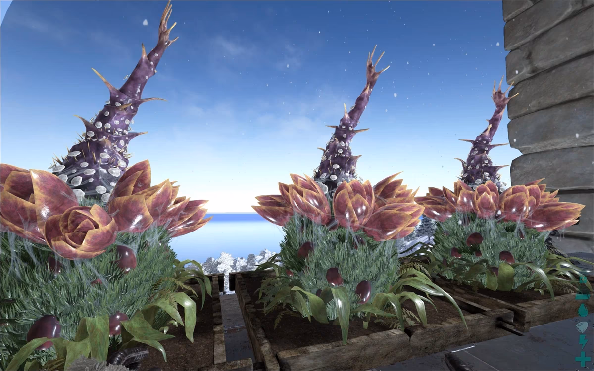 Are plants a harvestable resource in Ark Survival Evolved?