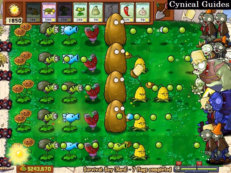 How easy is Plants vs Zombies?