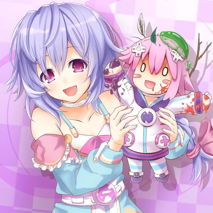 Why does Plutia say it's dangerous to go alone in Neptunia?