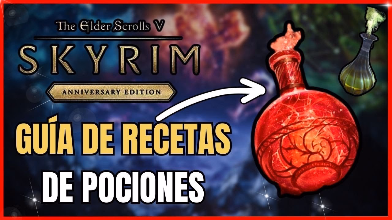 ¿Qué son las pociones de curación en Skyrim?