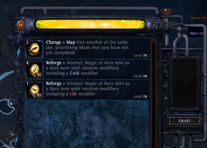 What is crafting in path of exile?