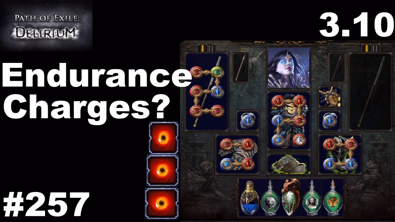 What is the difference between power charge and endurance charge?
