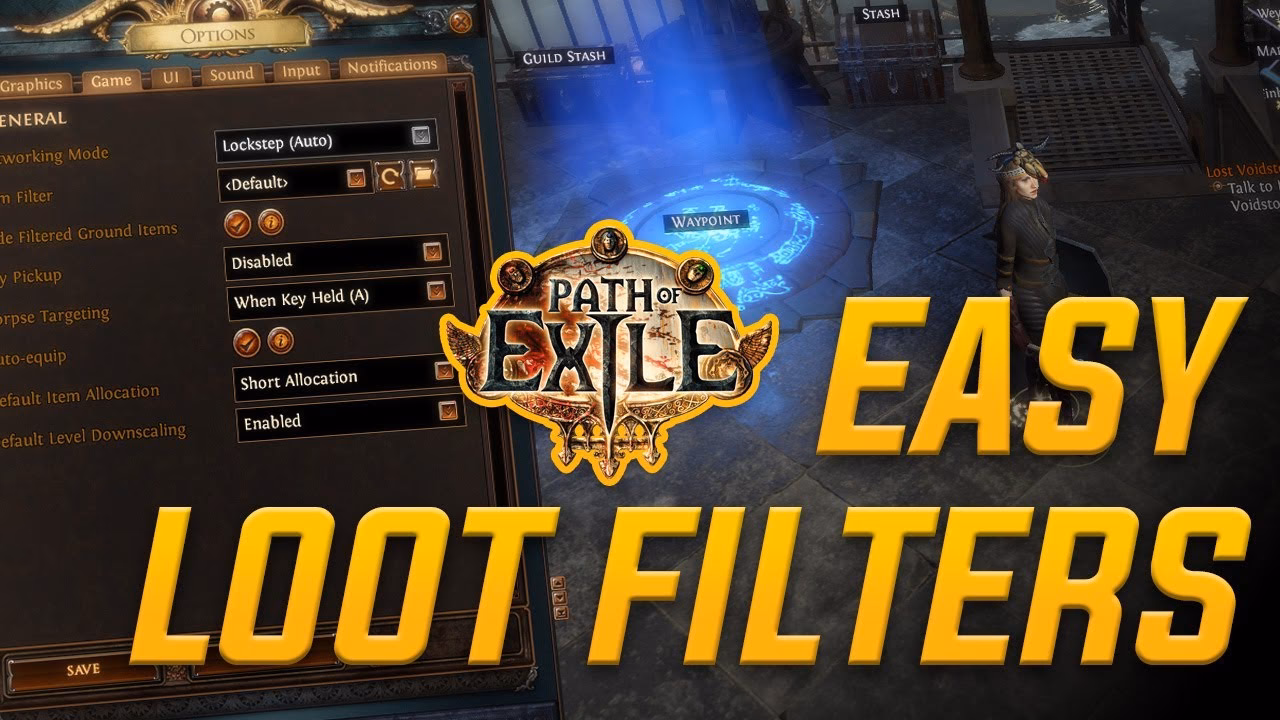 How do I Optimize my loot collection in path of exile?