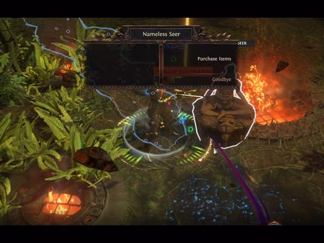 What is a nameless seer in path of exile?
