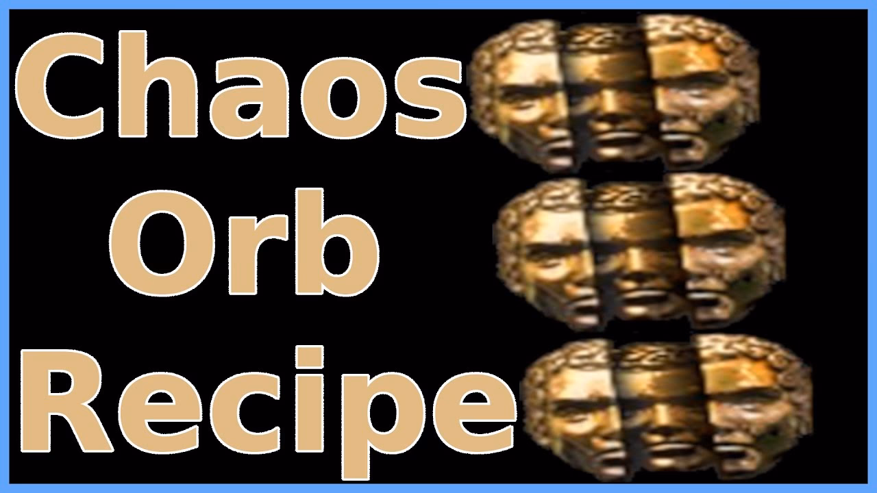 How many chaos ORBs do you get if you sell items?