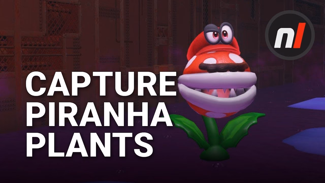 What happens if you knock a rock into a poison Piranha Plant?