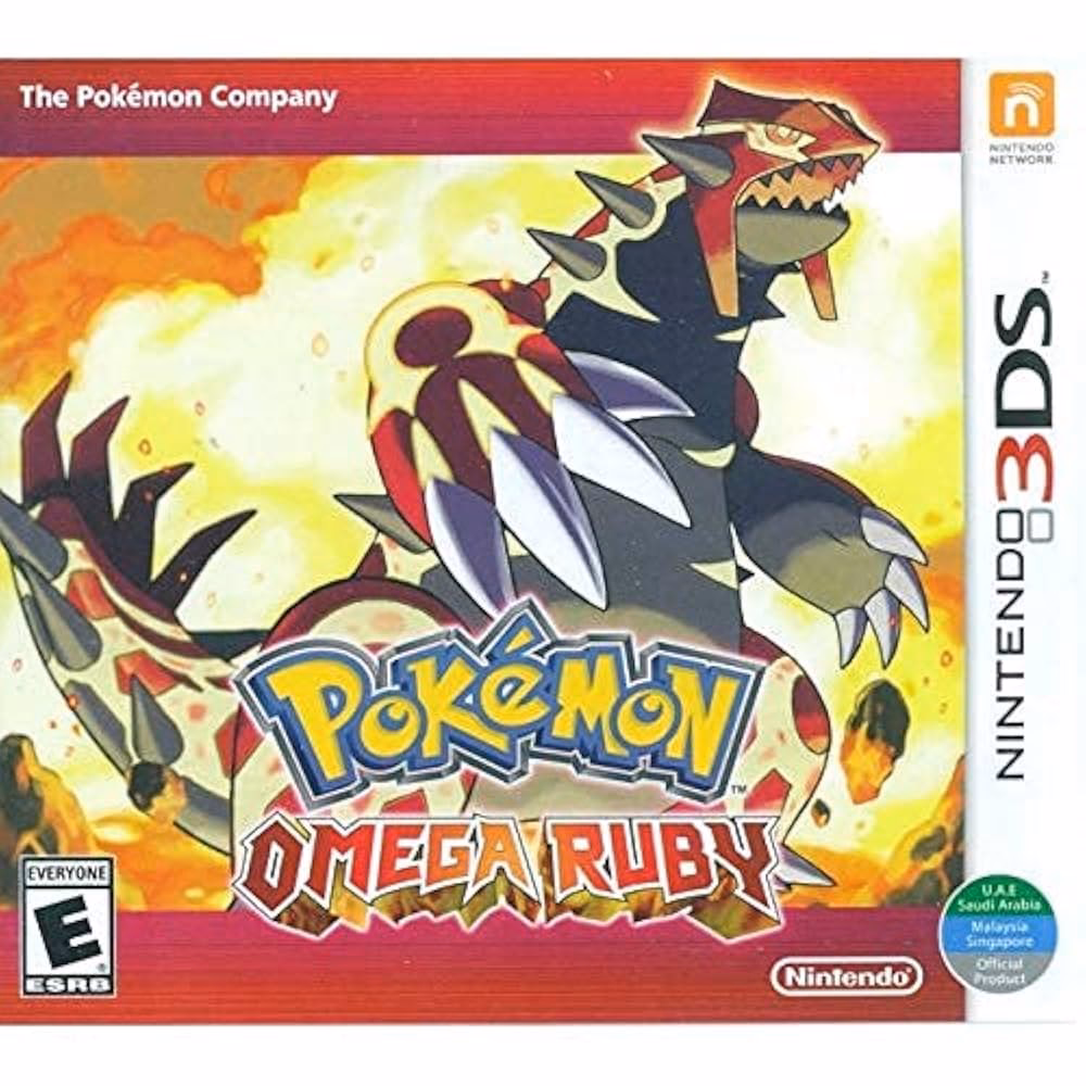 ¿Cómo se llaman los Pokémon Omega Ruby y Alpha Sapphire?