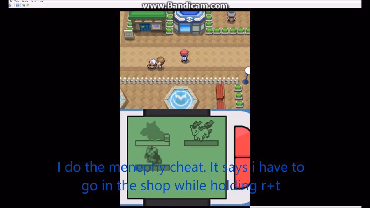 How to use cheat codes in Pokemon platinum?
