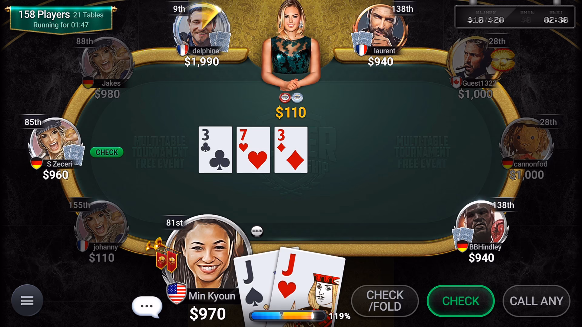 What is a poker game?