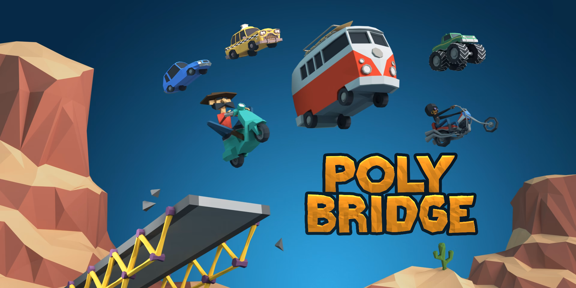 Where can I play Poly Bridge online?