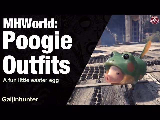 Where can I find Poogie's new outfit?