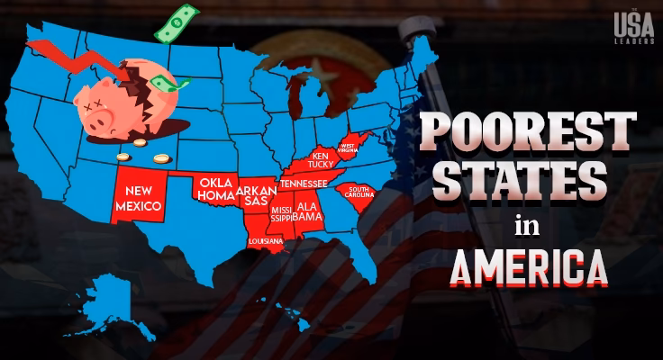 Which states have the highest poverty rate in 2023?