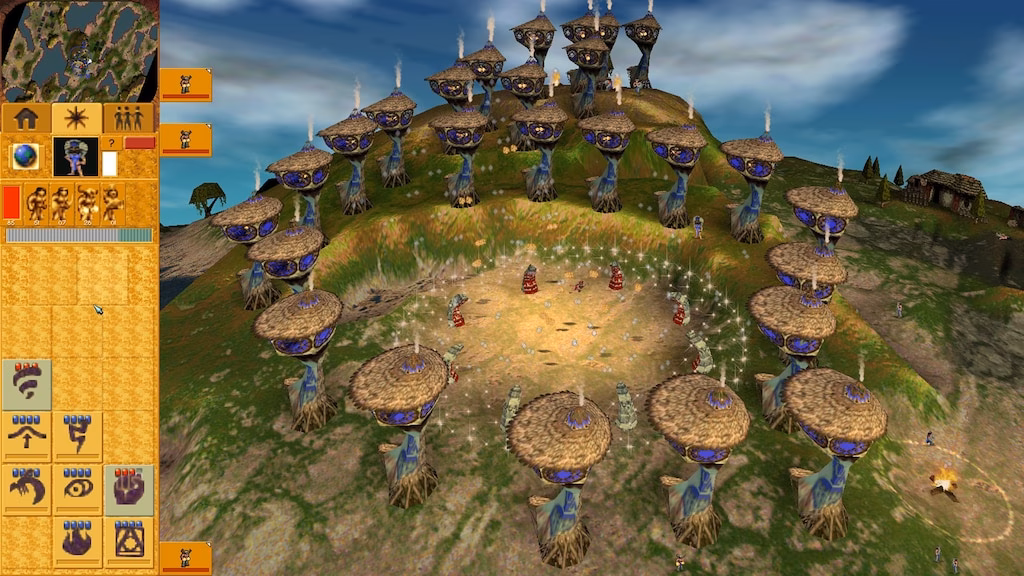 Is populous the beginning a real-time game?