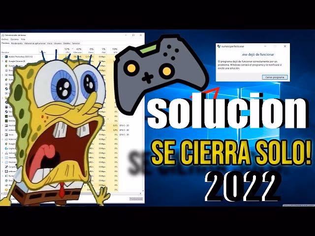 ¿Por qué se cierra un juego cuando estás jugando?