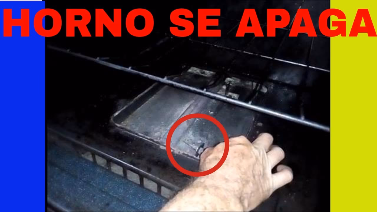 ¿Por qué mi horno de repente no se enciende?