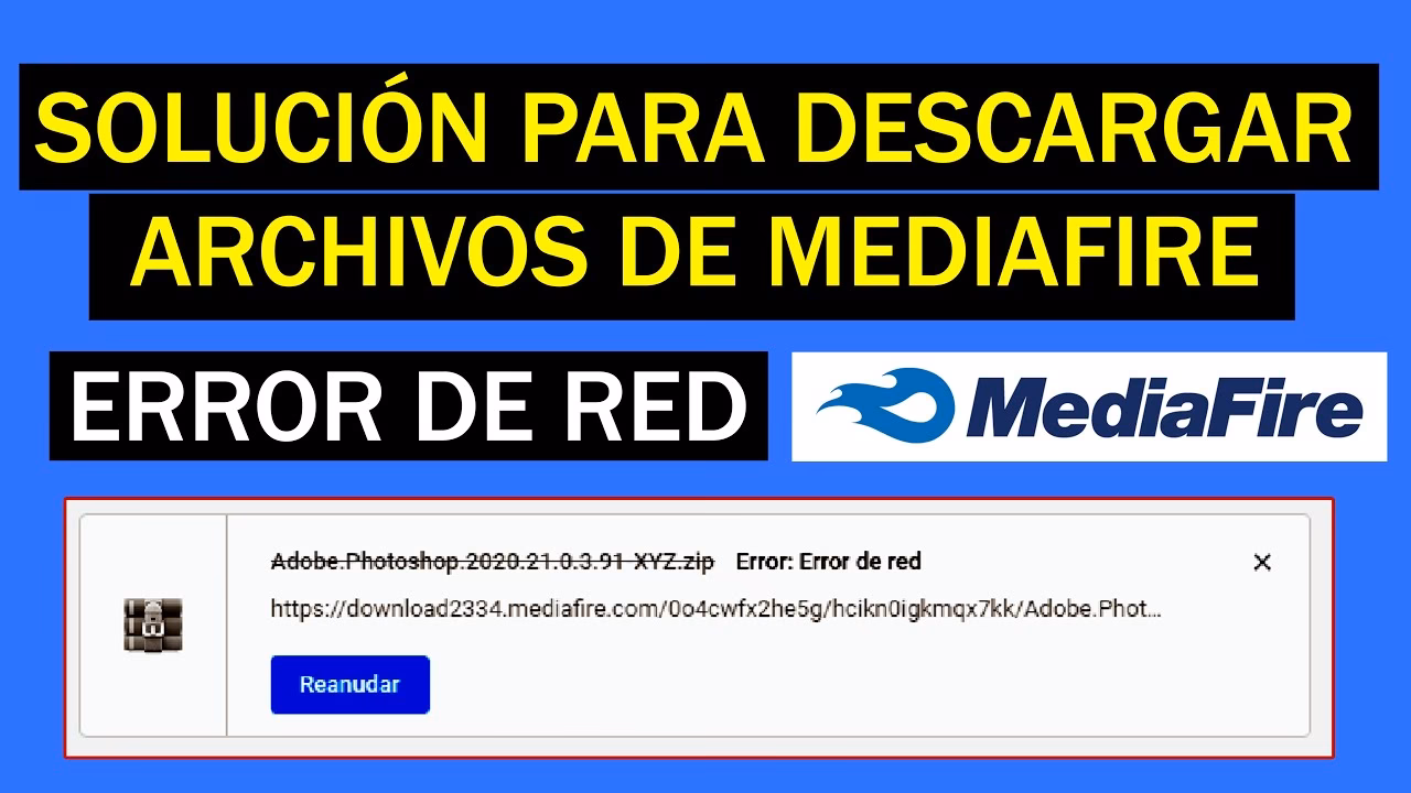 ¿Por qué no puedo descargar contenido de MediaFire?