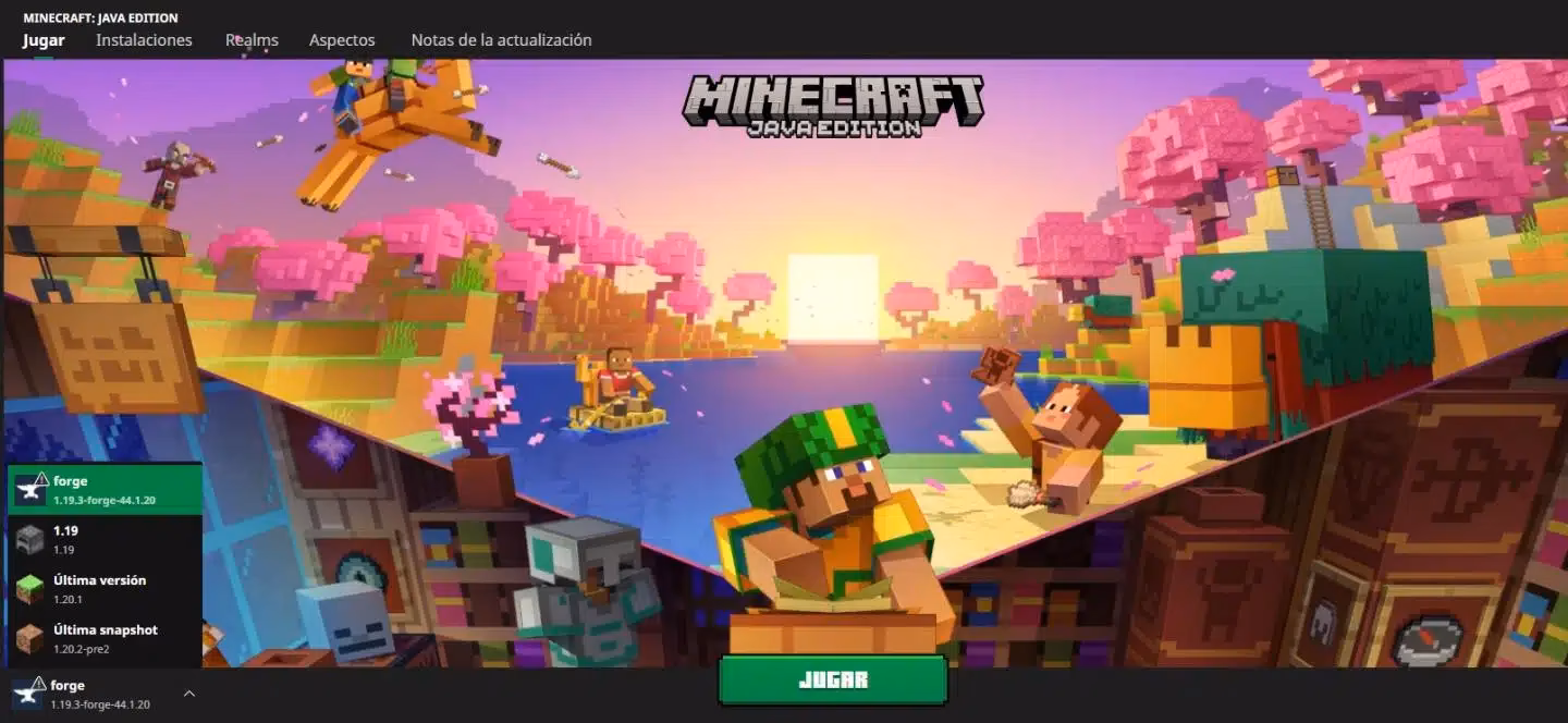 ¿Qué versión de Minecraft no incluye modificaciones?