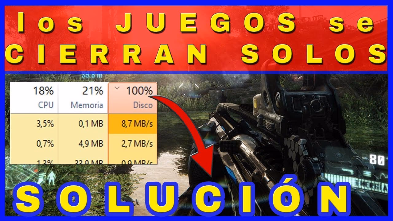 ¿Por qué se cuelgan los Juegos en una PC?