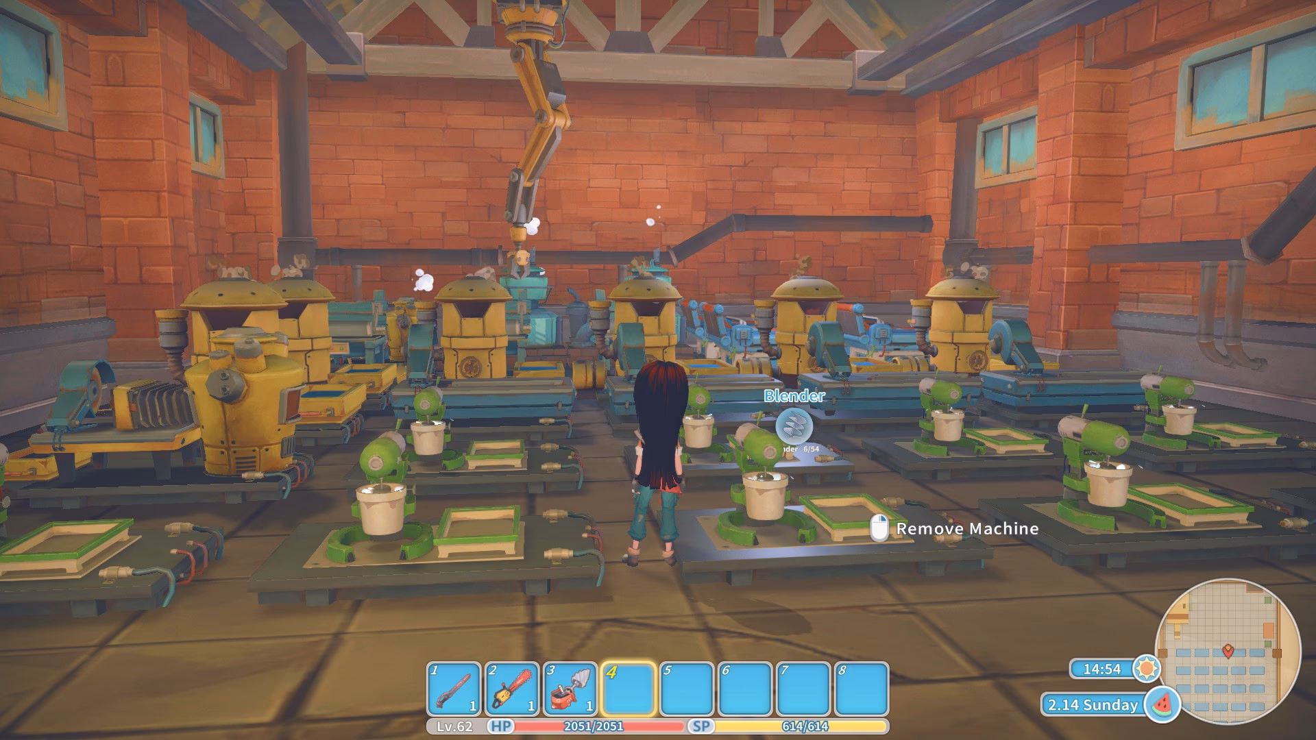 What is the factory in Portia Harbor?