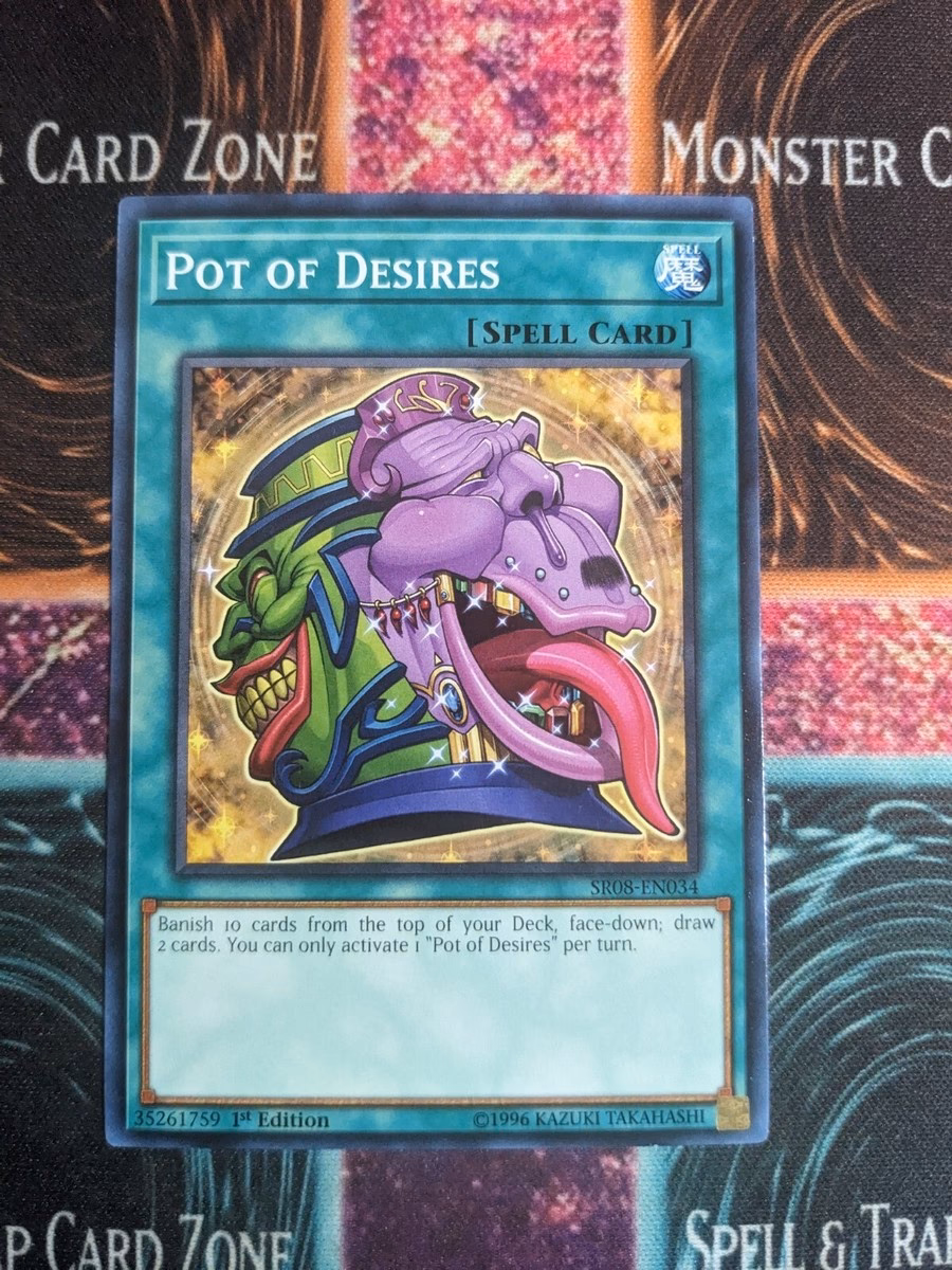How do I activate a 'pot of desires'?