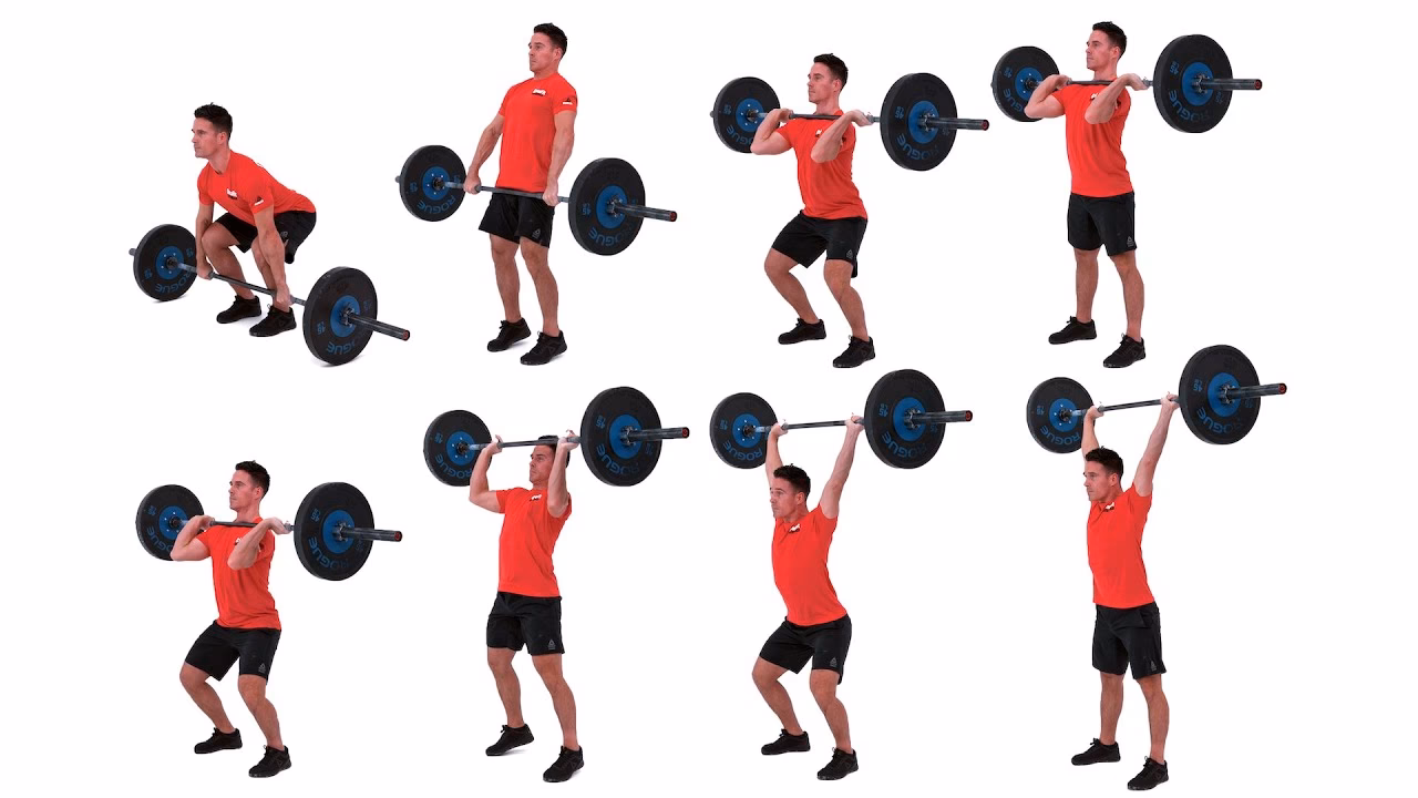 What is a clean & jerk in CrossFit?