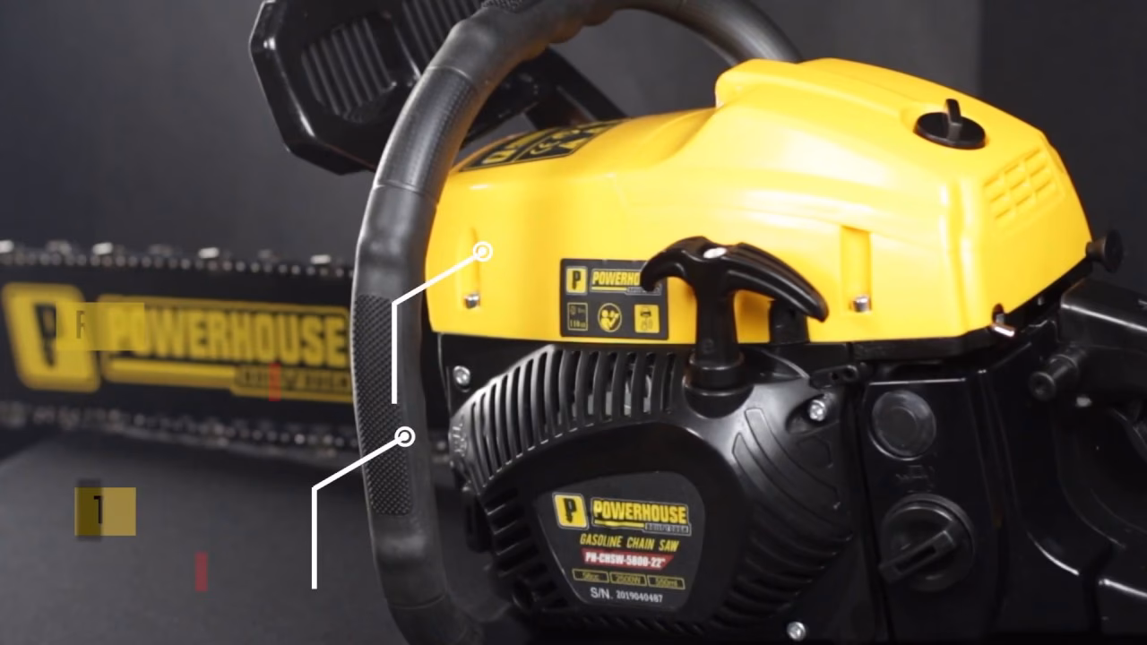 What is a powerhouse chainsaw winch?