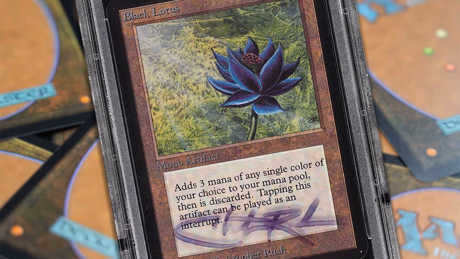 ¿Cuál es el récord de Black Lotus?