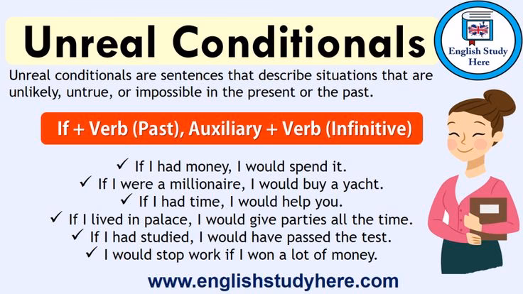 How do you form a present unreal conditional?