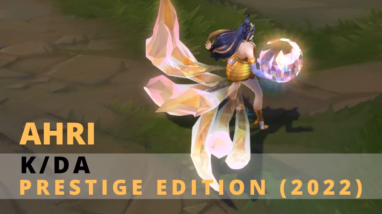 What is kDa Ahri in League of Legends prestige?