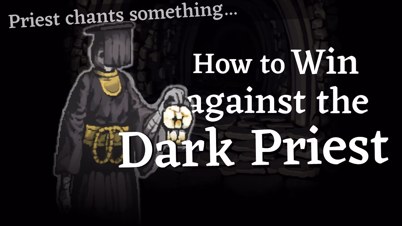 What does a decrepit priest do in fear & hunger 2?
