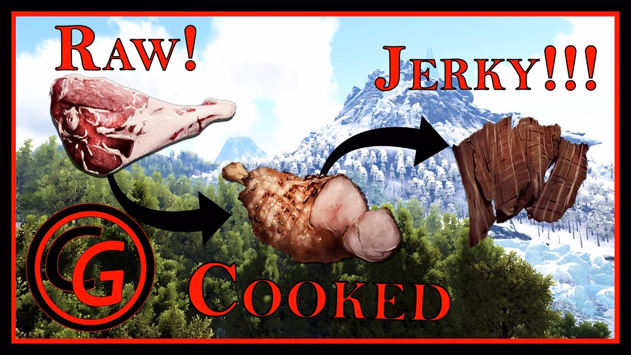 What is meat & prime meat jerky in Ark Survival Evolved?